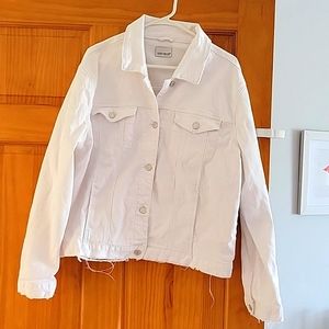 White Jean Jacket